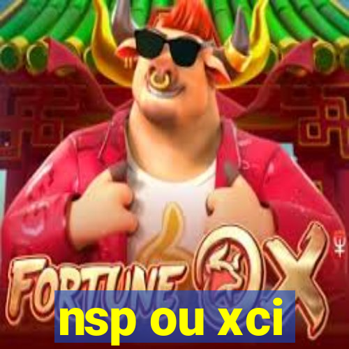 nsp ou xci